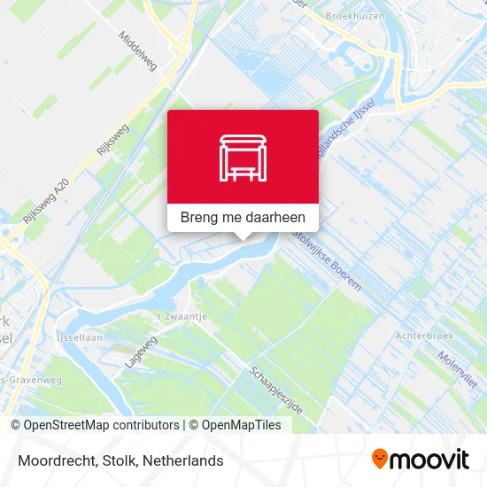 Moordrecht, Stolk kaart