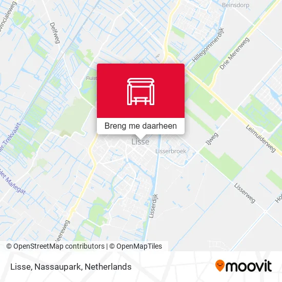 Lisse, Nassaupark kaart