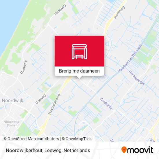 Noordwijkerhout, Leeweg kaart