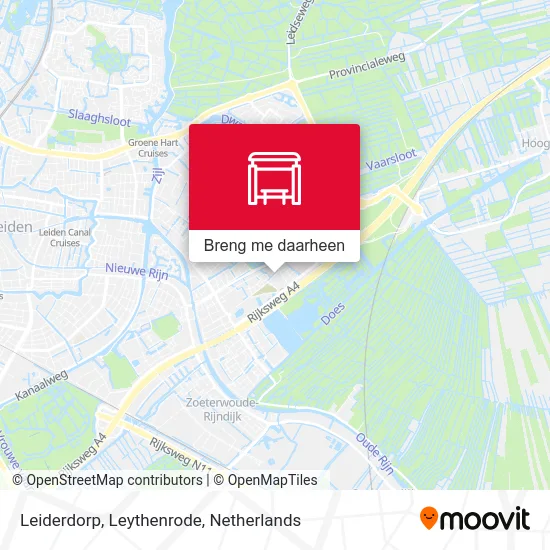 Leiderdorp, Leythenrode kaart