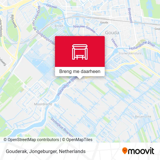 Gouderak, Jongeburger kaart