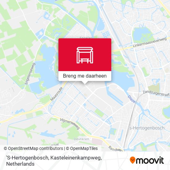 'S-Hertogenbosch, Kasteleinenkampweg kaart