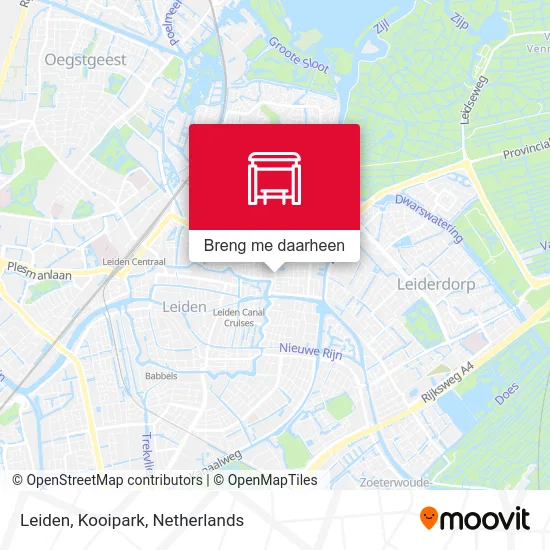 Leiden, Kooipark kaart