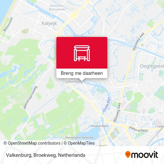 Valkenburg, Broekweg kaart
