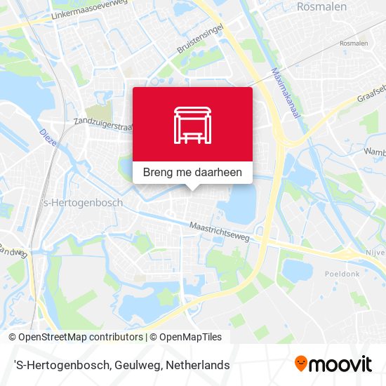 'S-Hertogenbosch, Geulweg kaart