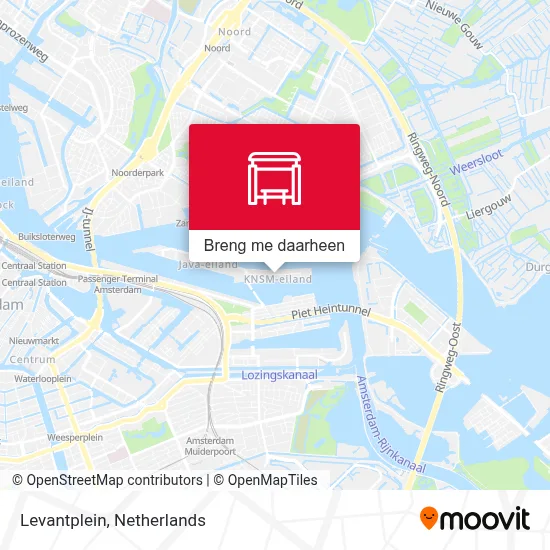Levantplein kaart