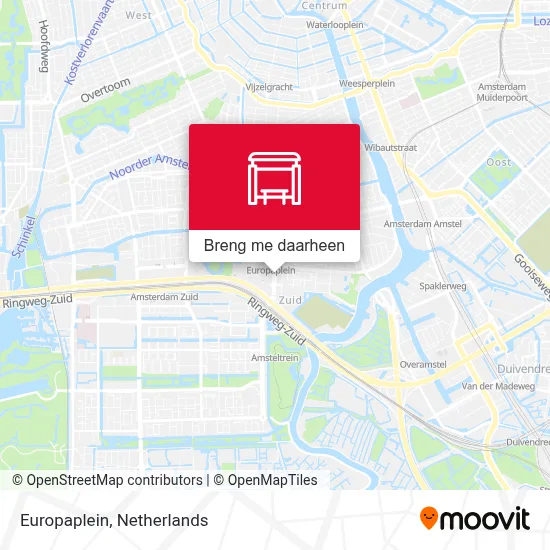 Europaplein kaart