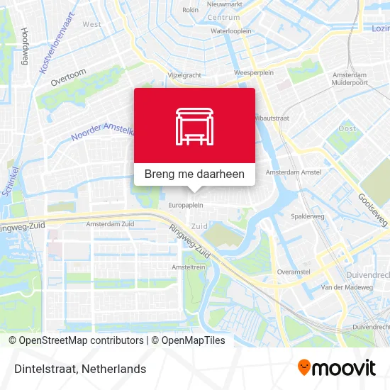 Dintelstraat kaart