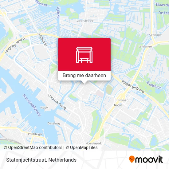 Statenjachtstraat kaart