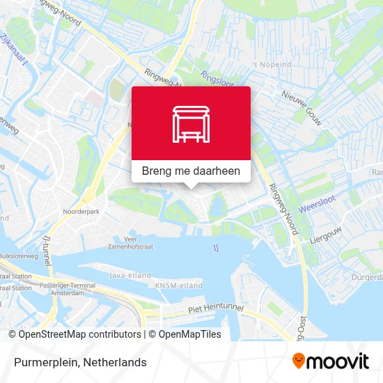 Purmerplein kaart