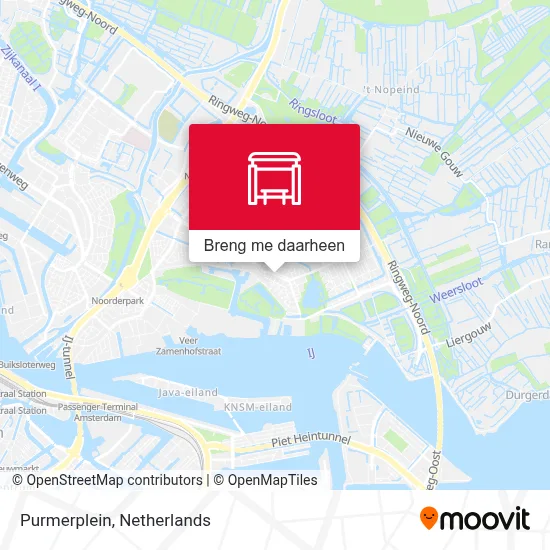 Purmerplein kaart