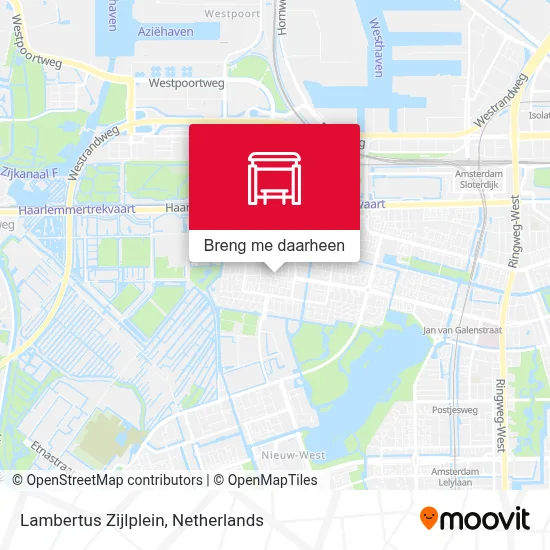 Lambertus Zijlplein kaart