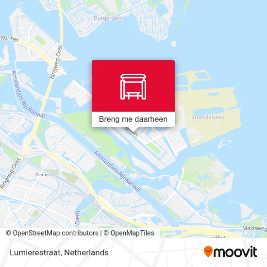 Lumierestraat kaart