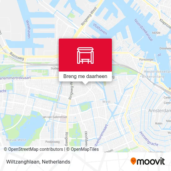 Wiltzanghlaan kaart