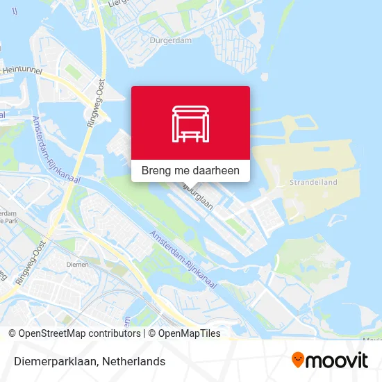 Diemerparklaan kaart