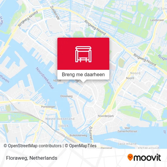 Floraweg kaart