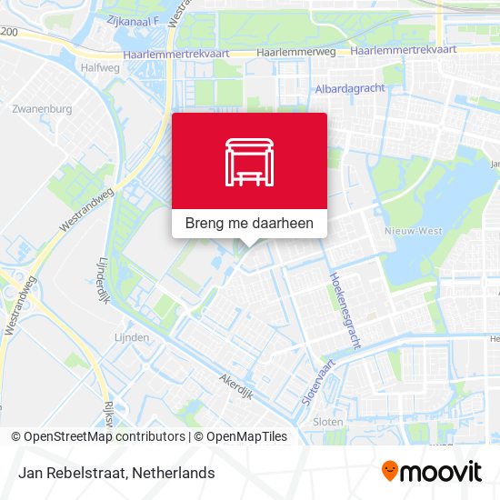 Jan Rebelstraat kaart