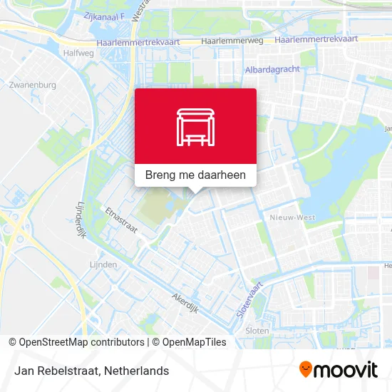 Jan Rebelstraat kaart