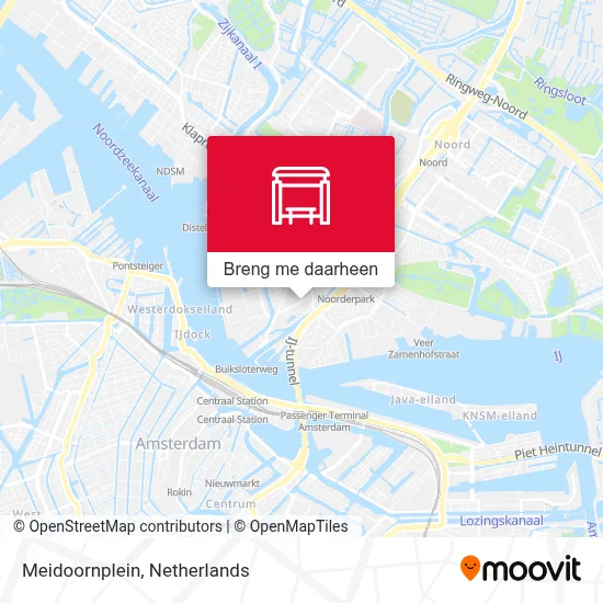 Meidoornplein kaart