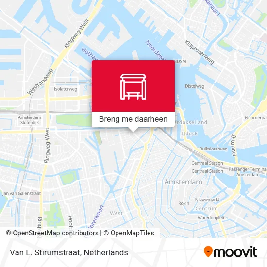 Van L. Stirumstraat kaart