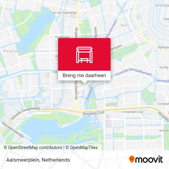 Aalsmeerplein kaart