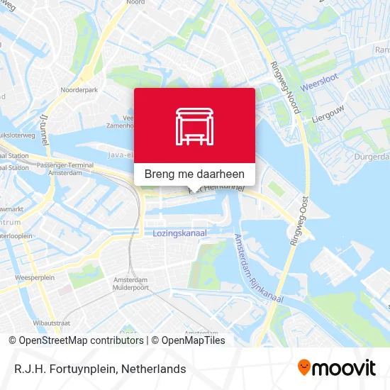R.J.H. Fortuynplein kaart