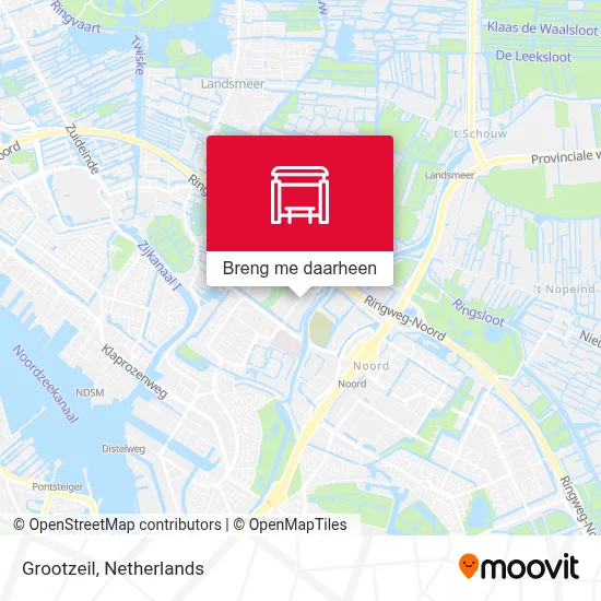 Grootzeil kaart