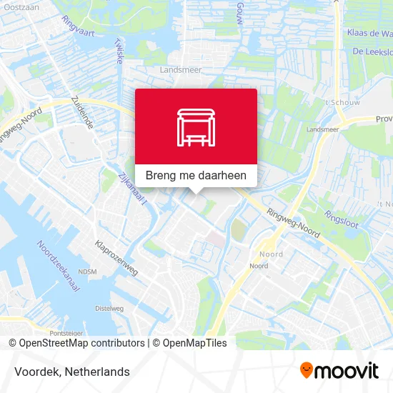 Voordek kaart