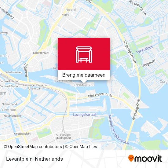 Levantplein kaart