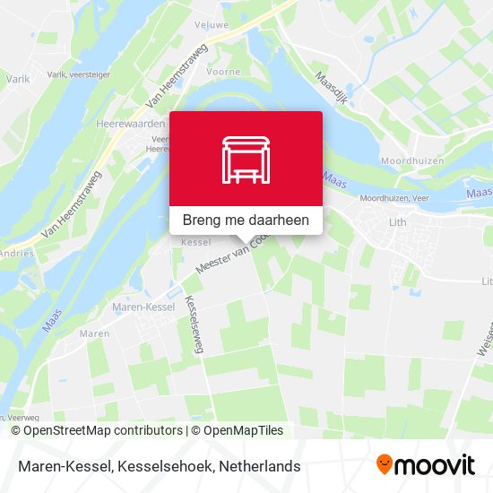 Maren-Kessel, Kesselsehoek kaart