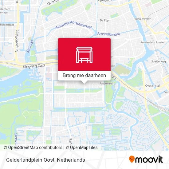 Gelderlandplein Oost kaart