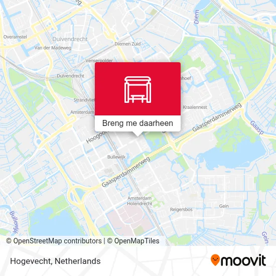Hogevecht kaart