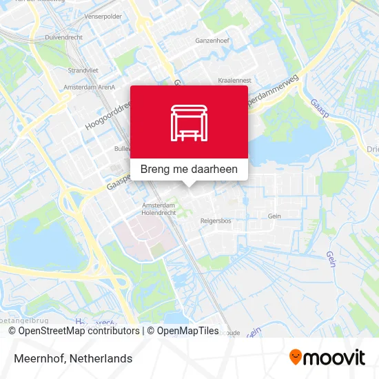 Meernhof kaart