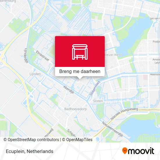 Ecuplein kaart