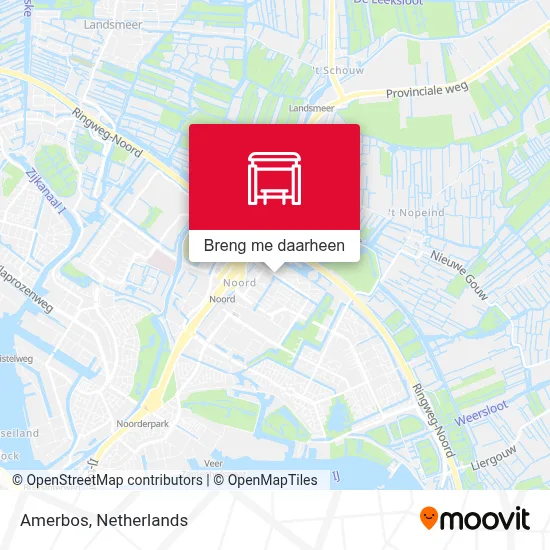 Amerbos kaart
