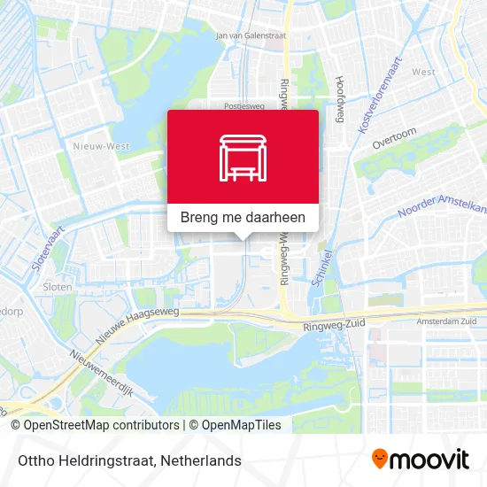 Ottho Heldringstraat kaart