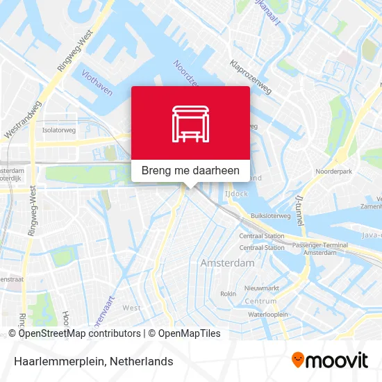 Haarlemmerplein kaart