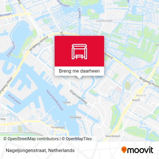 Nageljongenstraat kaart