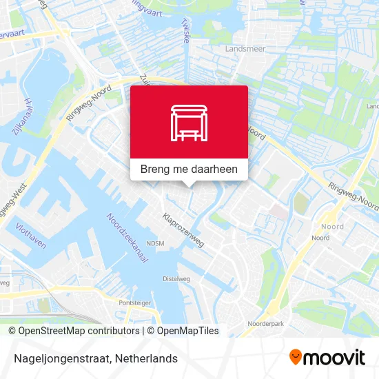 Nageljongenstraat kaart