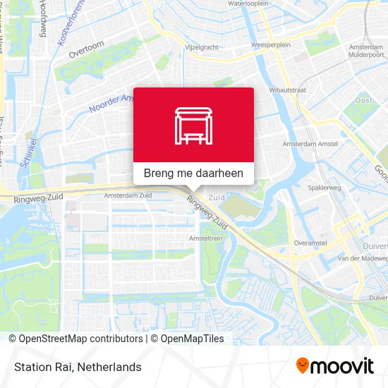 Station Rai kaart