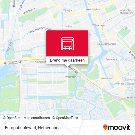 Europaboulevard kaart