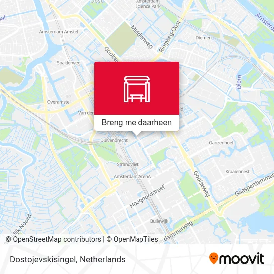 Dostojevskisingel kaart