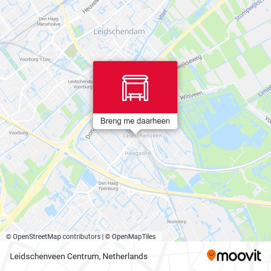 Leidschenveen Centrum kaart
