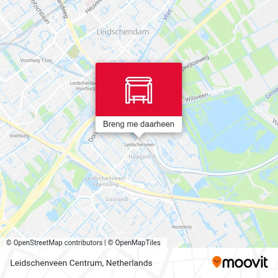 Leidschenveen Centrum kaart
