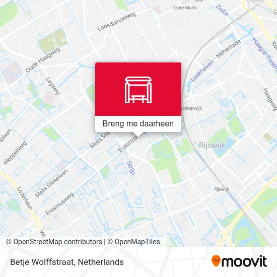 Betje Wolffstraat kaart