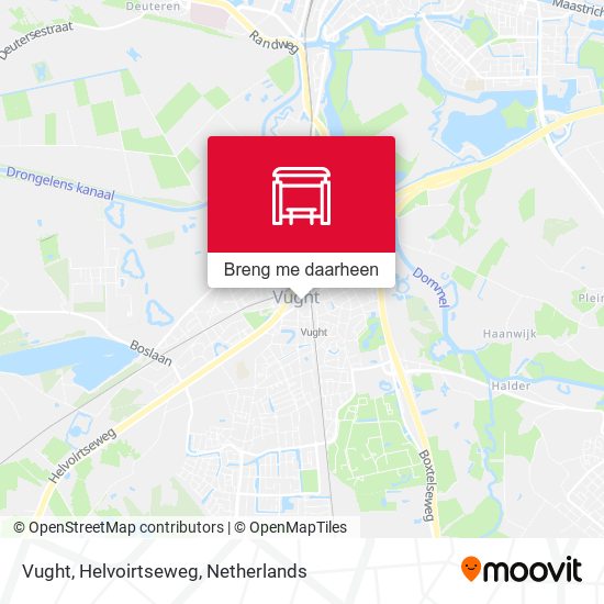 Vught, Helvoirtseweg kaart