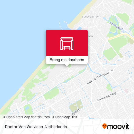 Doctor Van Welylaan kaart