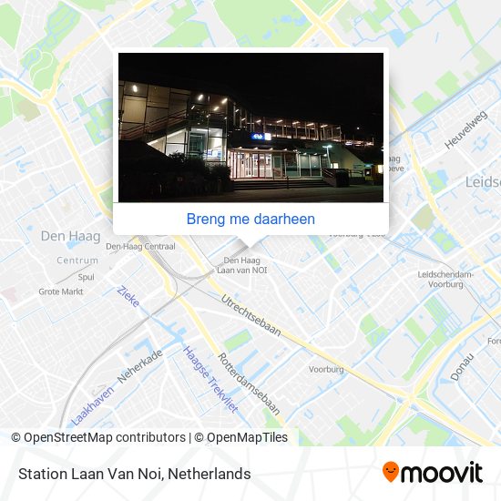 Station Laan Van Noi kaart