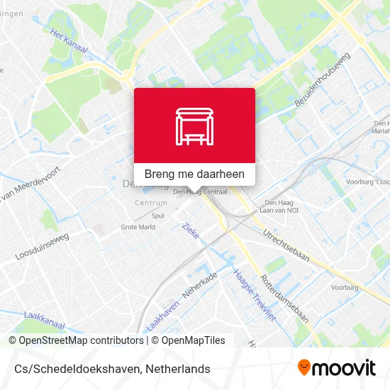 Cs/Schedeldoekshaven kaart