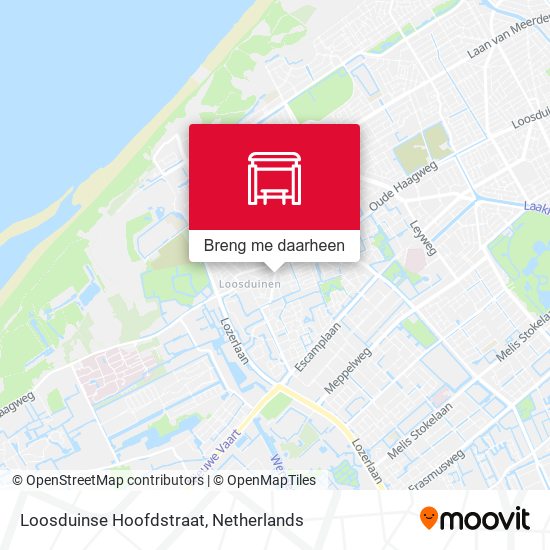 Loosduinse Hoofdstraat kaart